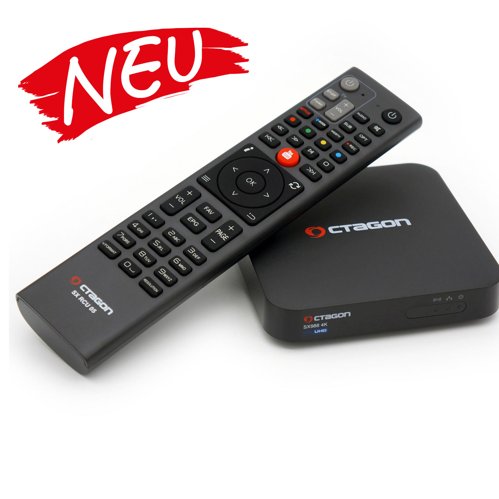 OCTAGON SX988 HD H.265 IP schwarz