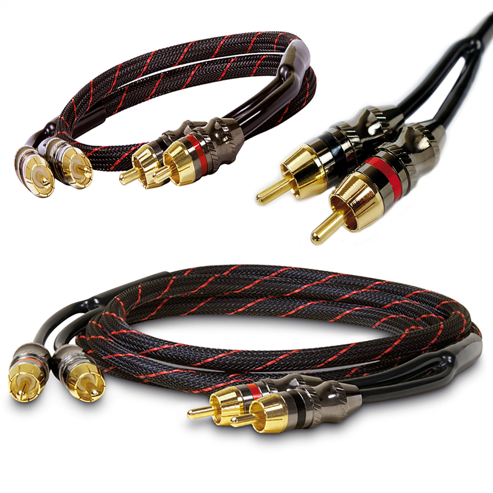 InLine 89725P RCA-kabel AUDIO, PREMIUM, vergulde InLine 89725P RCA-kabel AUDIO, PREMIUM, vergulde