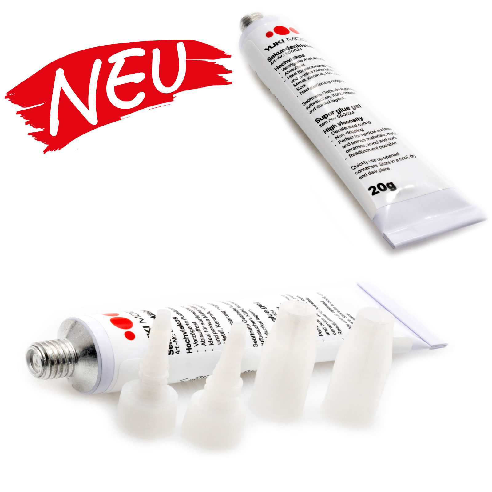 Sekundenkleber Cyanacrylat Superkleber 20g UV Protect Flasche dünnflüssig wasserfest schnell trocken