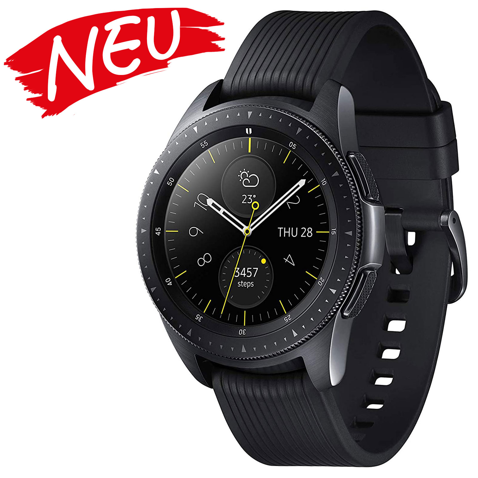 Samsung Galaxy Watch Bluetooth LTE - schwarz