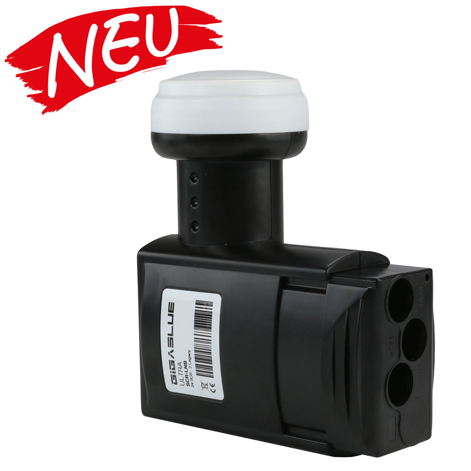 Gigablue Ultra SCR-LNB 24 SCR - 2 Legacy UHD 4K Unicable LNB 0.2dB