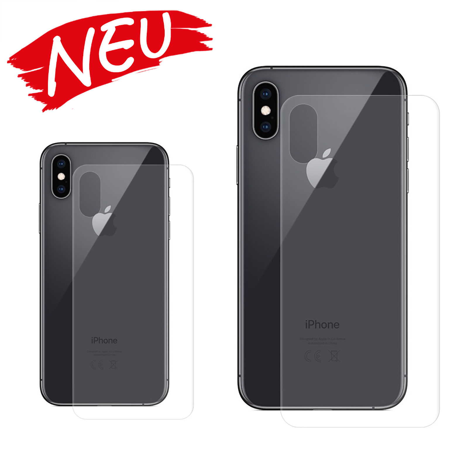 Hydrogel Schutzfolie iPhone XS MAX Rückseite
