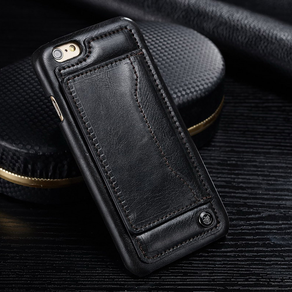 iPhone 6 CaseMe Schutzhülle mit Standfunktion schwarz inkl. Schutzfolie