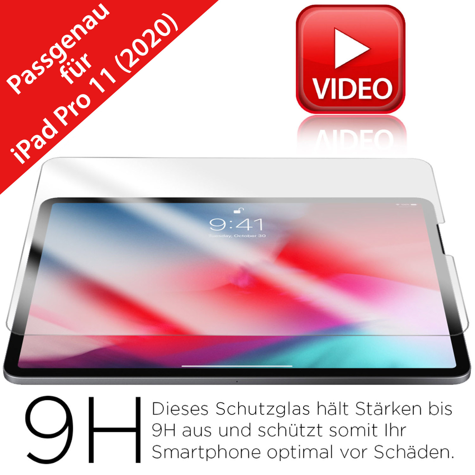 iPad Pro 11 Inch Schutzglas 2020