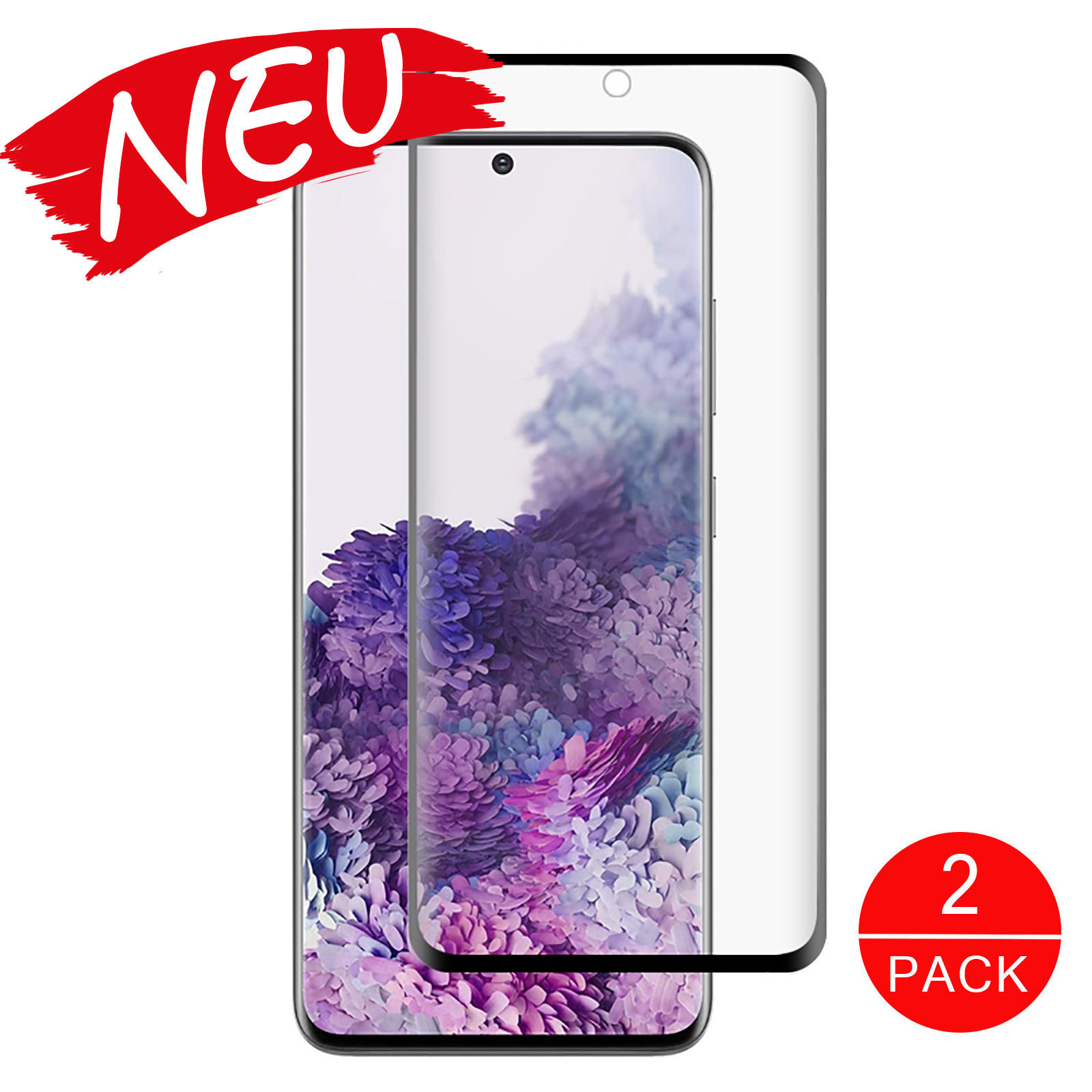 Schutzfolie Handy Displayschutz Samsung Galaxy S20 Ultra