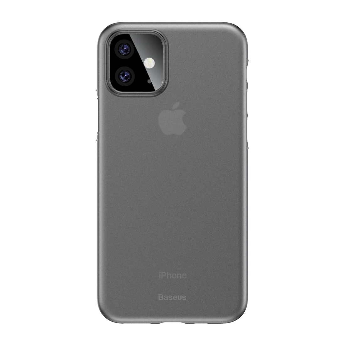 iPhone 11 Baseus Wing Ultra-dünne mattierte PP-Hülle (Clear White)