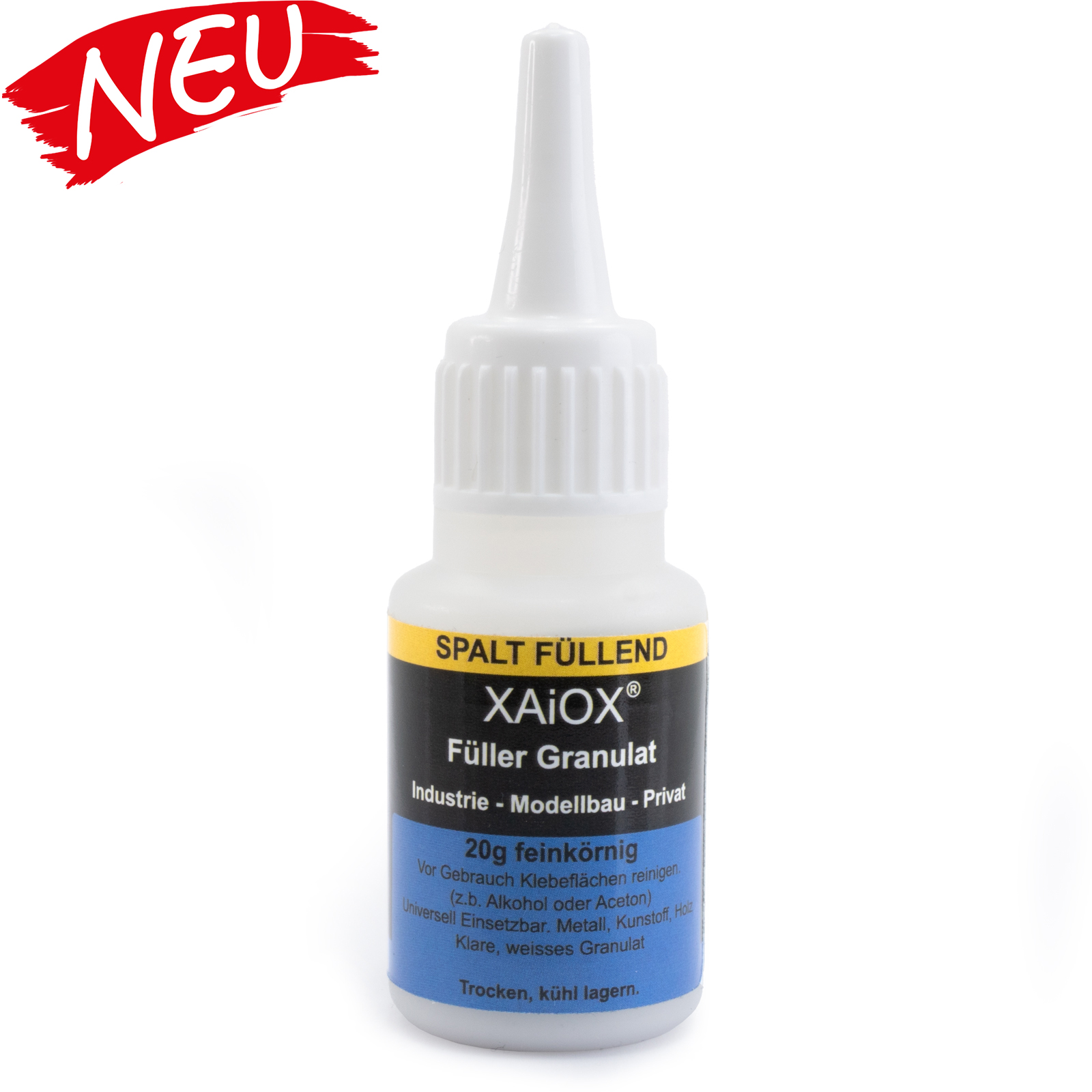 Sekundenkleber Cyanacrylat Superkleber 20g UV Protect Flasche dünnflüssig wasserfest schnell trocken