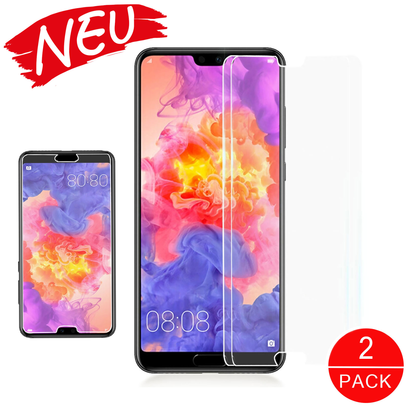 Schutzglas Handy Displayschutz Huawei P20 Pro