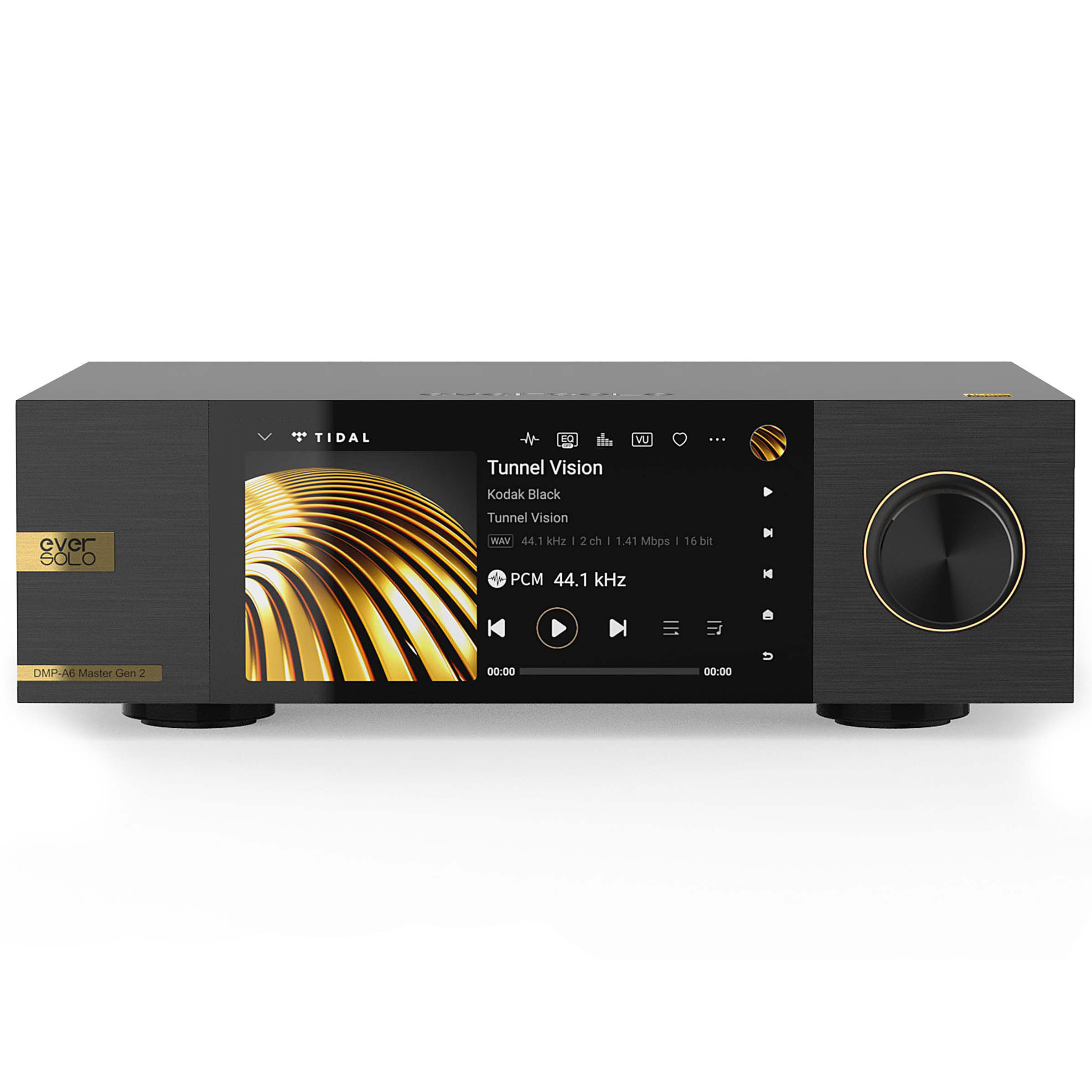 EverSolo DMP-A6 Master Edition GEN 2 inkl. 4TB SSD Digital Media Player Streamer schwarz