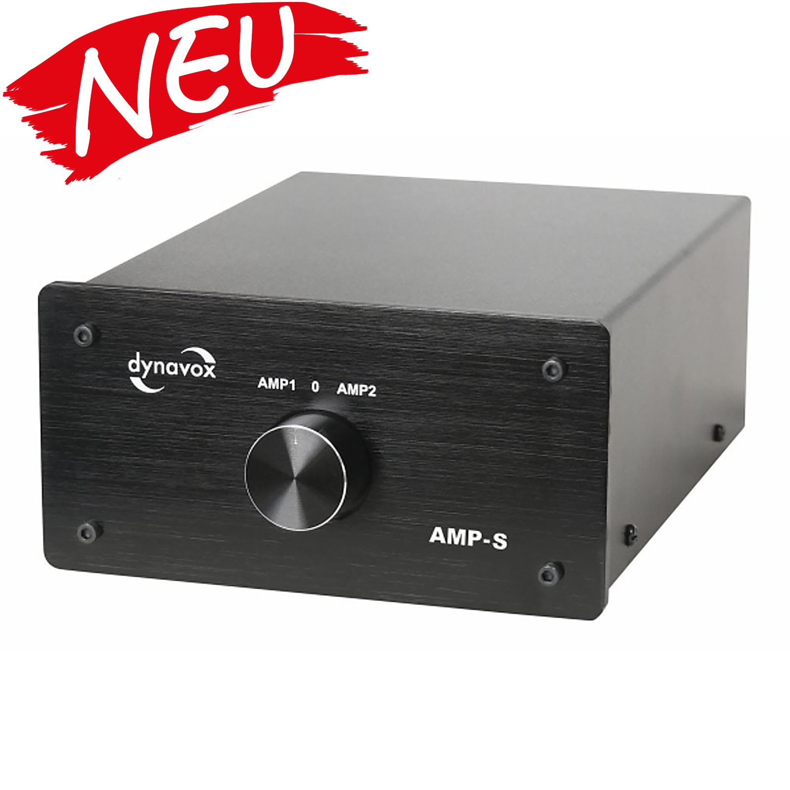 Dynavox AMP-S Verstärker/Boxen-Umschalter schwarz