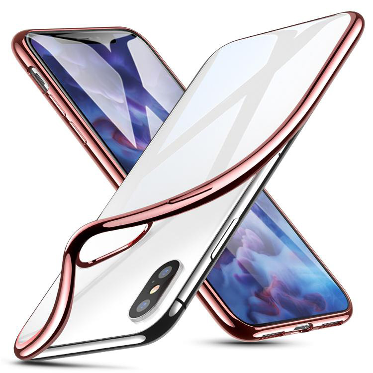 Apple iPhone Xs Max Premium TPU Schutzhülle – pink