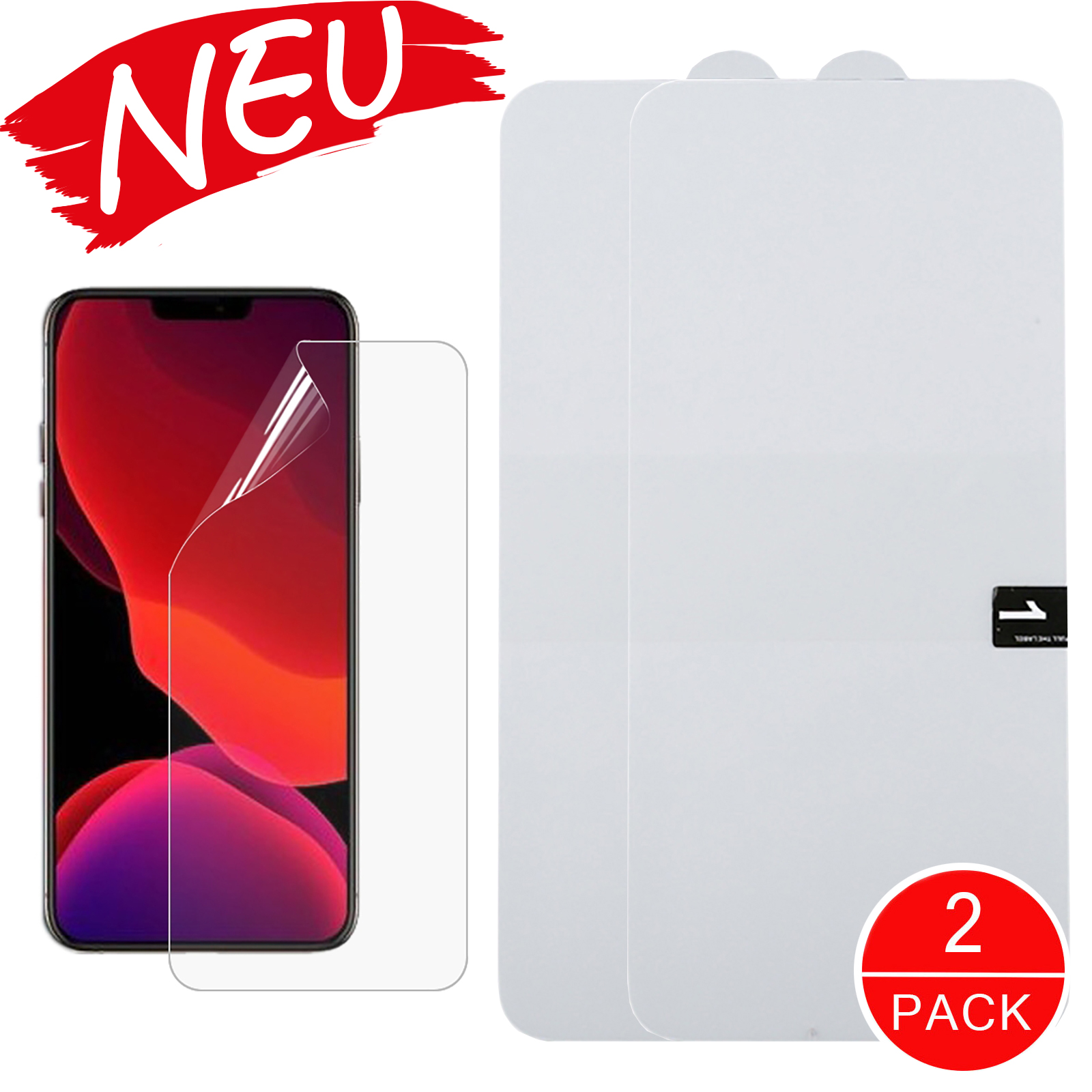 Hydrogel Schutzfolie Displayschutz Bildschirmschutz iPhone 12mini