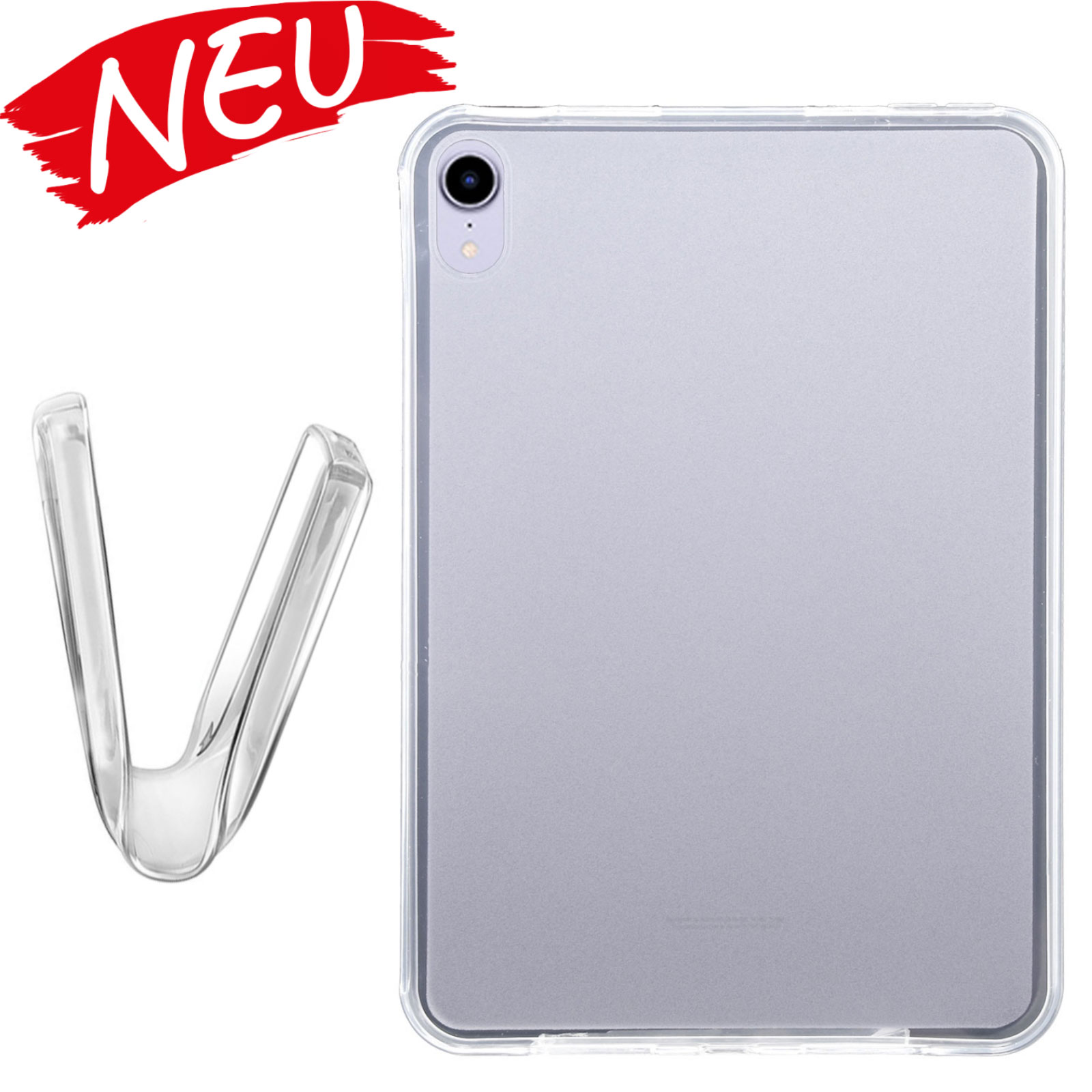 iPad Slim dünne TPU Gel Hülle - Transparent