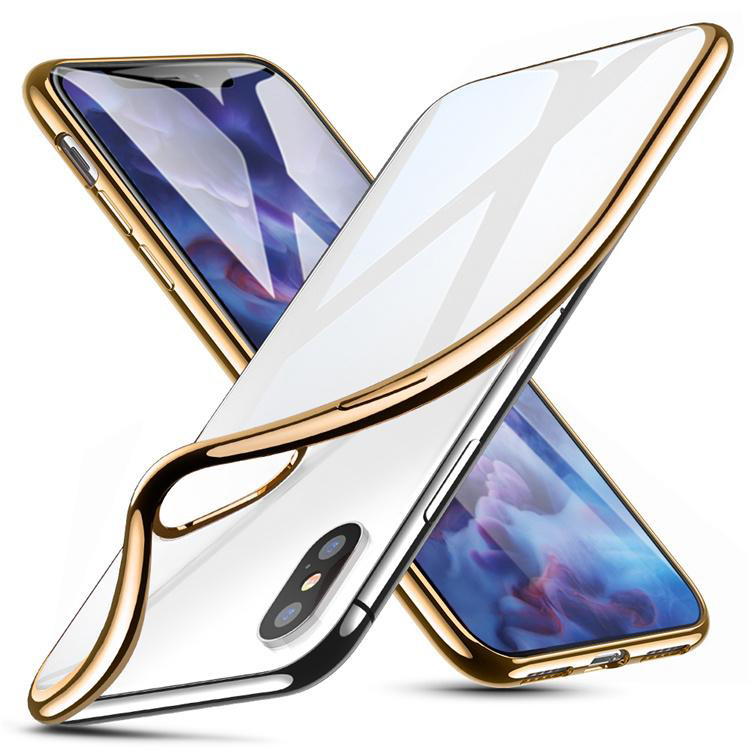 Apple iPhone Xs Max Premium TPU Schutzhülle – gold