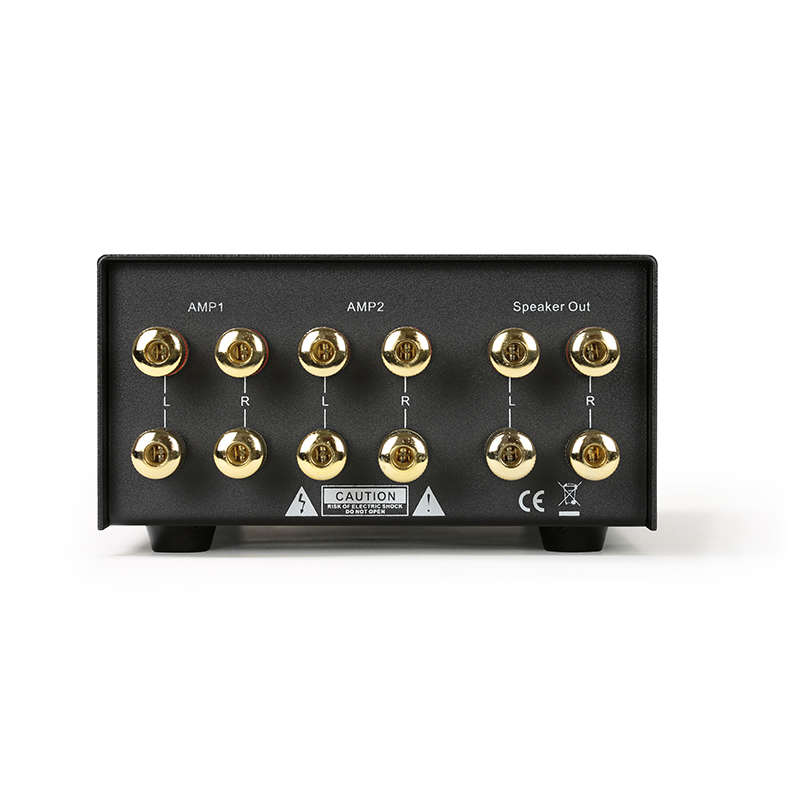 Dynavox AMP-S III Lautsprecher Umschalter - Aluminium Gehäuse Für HiFi Anlagen