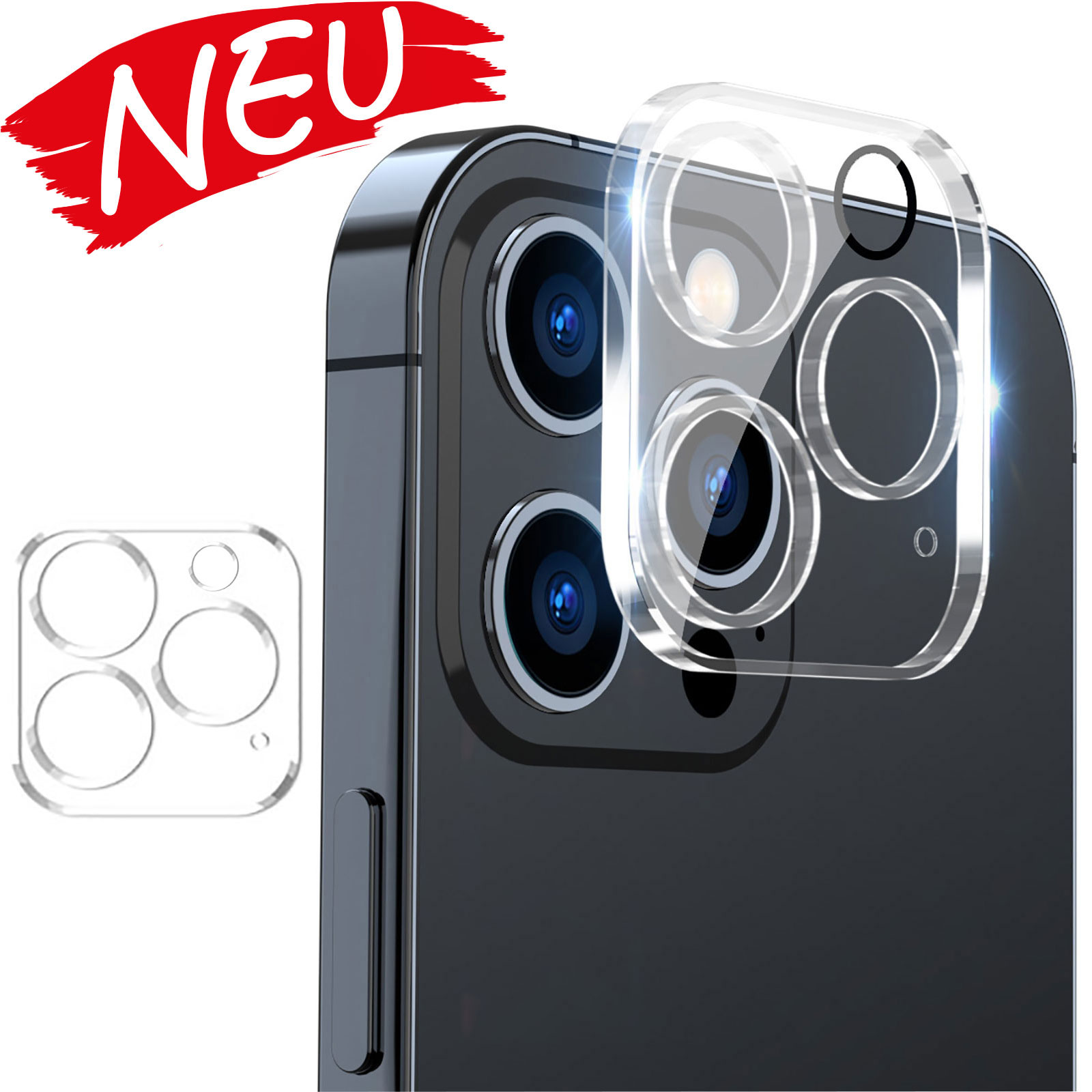 Apple iPhone 14 Pro / 14 Pro Max Kamera Schutzglas