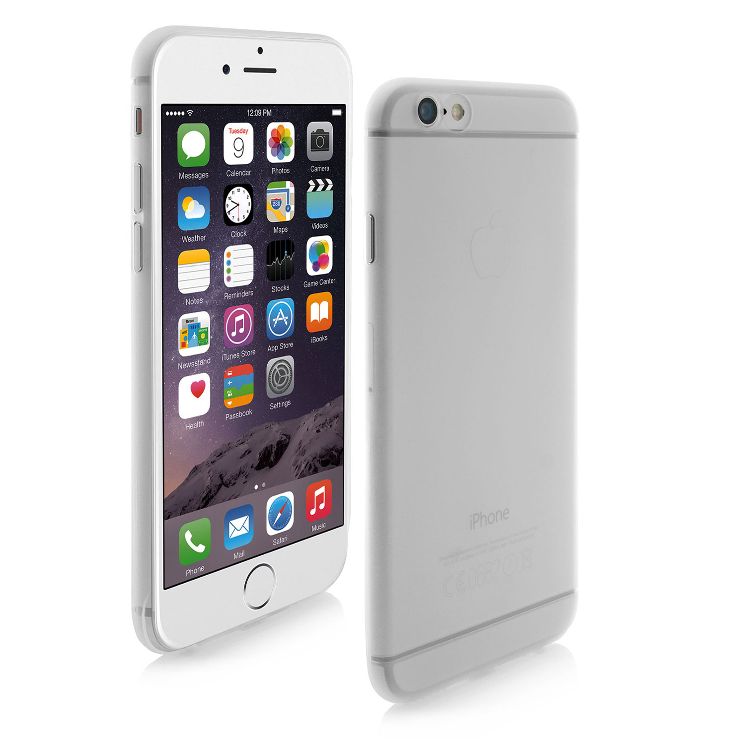iPhone 6/6s Bumper Cover Schutzhülle milch transparent