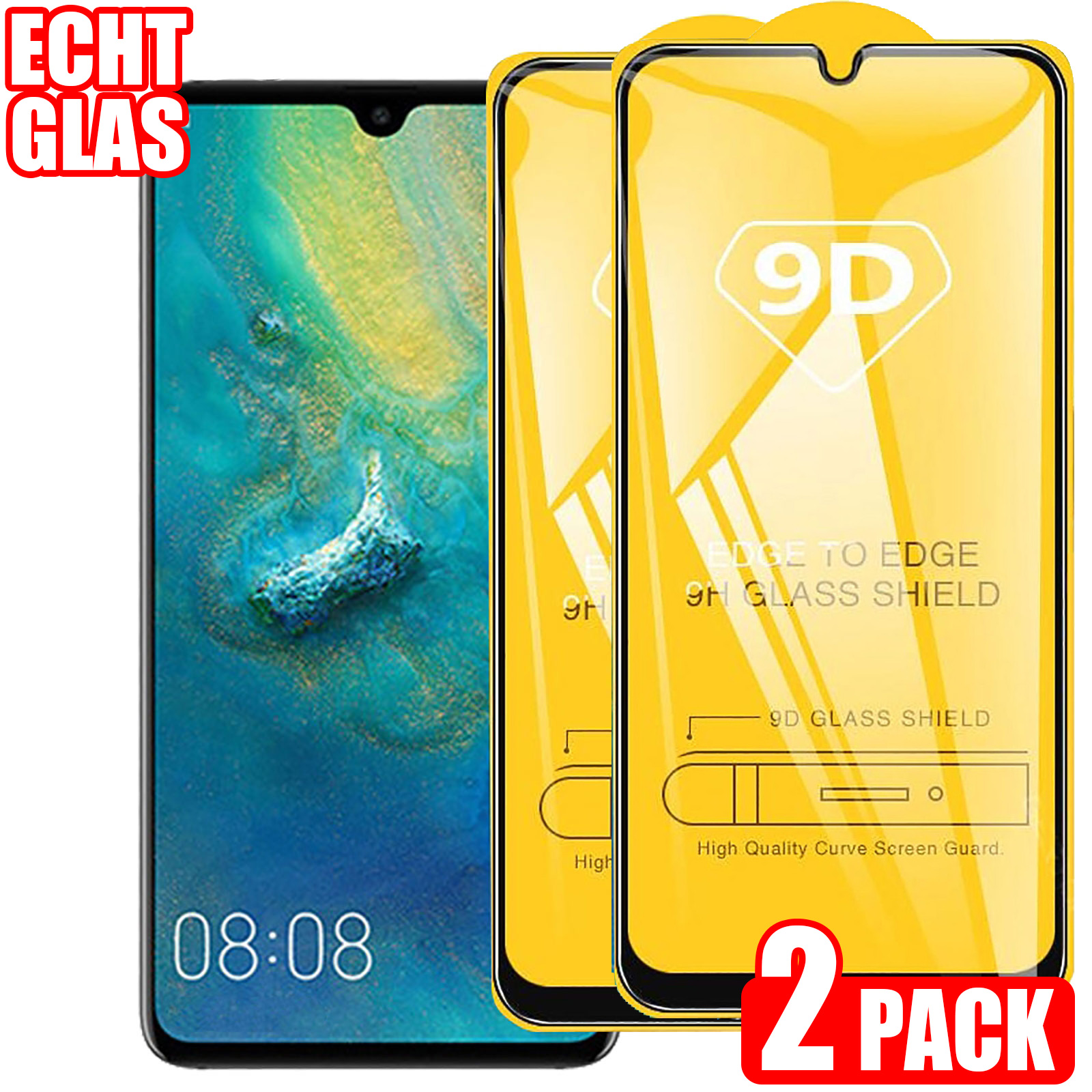 Schutzglas Handy Displayschutz Huawei